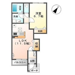 姉ケ崎駅 徒歩5分 1階の物件間取画像